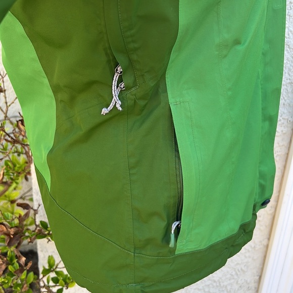 Mountain Hardwear Nazca Dry W Elite Green Waterproof Jacket Women's Size S - Picture 5 of 11